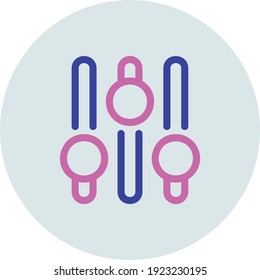 Settings icon, for websites and applications