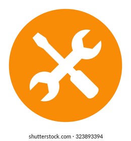 Settings icon - wrench and screwdriver.