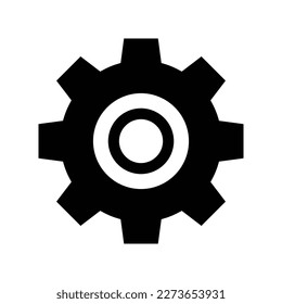 Settings icon.icon, gear, internet, web, business, setting, black, design, sign, symbol, cog, engine, engineering, machine, mechanical, mechanics, mechanism, progress, line, outline