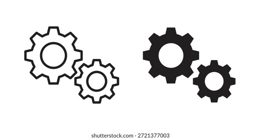 Settings icons sign vectors. suitable for web, app, infographic, etc