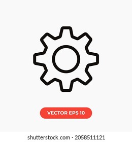 Settings Icon.Setting Icon Vector. Cog Settings Icon Symbol