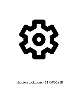 Settings icon,vector illustration. Flat design style. vector settings icon illustration isolated on White background, settings icon Eps10. settings icons graphic design vector symbols.