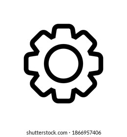 Preferencias ilustración contorno estilo interfaz de usuario diseño vectorial, este vector es adecuado para iconos, logotipos, ilustraciones, pegatinas, libros, portadas, .etc