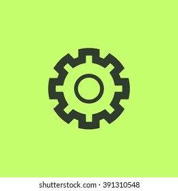 Settings isolated minimal single flat linear icon for application and web. Properties line vector icon for websites and mobile minimalistic flat design.