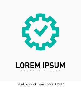 Settings isolated minimal single flat linear icon for application and web. Properties line vector icon for websites and mobile minimalistic flat design.