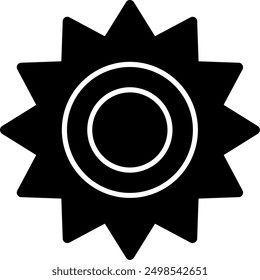 Settings Line Filled Vector Icon Design