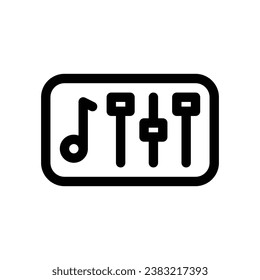 Logo der Einstellungslinie für Website, Anwendung, Druck, Dokument, Plakatdesign usw., geeignet für Webdesign,Logo,App
