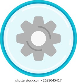 Configurações Projeto de ícone de vetor de linha