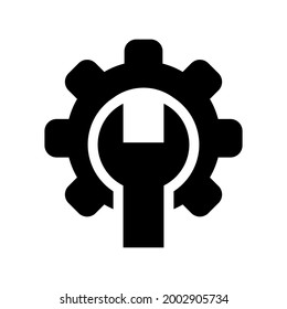 Settings maintenance icon.industrial,wheel (vector illustration)
