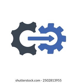 Settings modification Icon, Vector Graphics