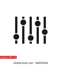Settings music  icon