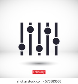 Settings music  icon
