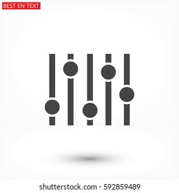Settings music  icon
