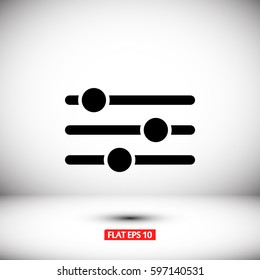 Settings music  icon