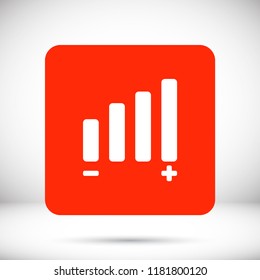Settings music  vector icon