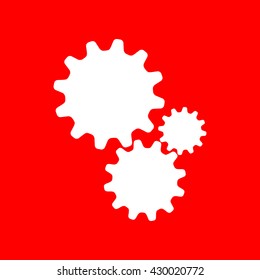 Settings sign illustration