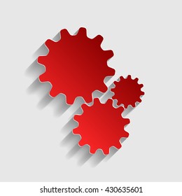 Settings sign illustration