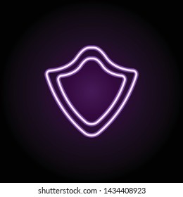 settings sign neon icon. Elements of web set. Simple icon for websites, web design, mobile app, info graphics