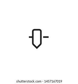 Settings Slider icon. Slider bar vector icon. eq, icon on white background. Trendy Flat style for graphic design, Web site, UI. EPS10. - Vector illustration