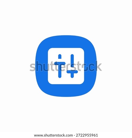 settings spectrum icon sign vector