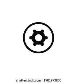 Settings tools icon. Vector illustration for graphic design, Web, UI, app.