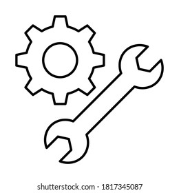 
Settings tools  Line Style vector icon which can easily modify or edit

