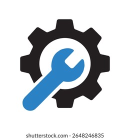 Settings Tools Maintenance Gear Wrench Icon