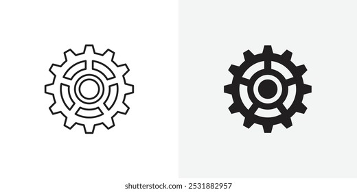 Settings vecor icon set. Stock vector illustrator. EPS 10