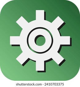 Settings Vector Glyph Gradient Background Icon For Personal And Commercial Use.
