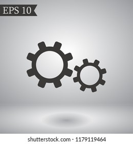 settings vector icon 10 eps