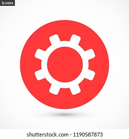 settings vector icon 10 eps