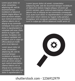 settings vector icon 10 eps