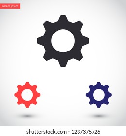 settings vector icon 10 eps