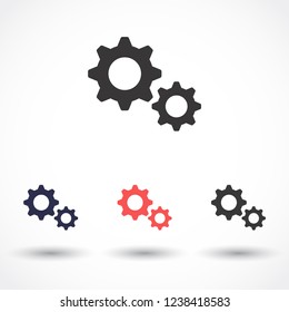 settings vector icon 10 eps
