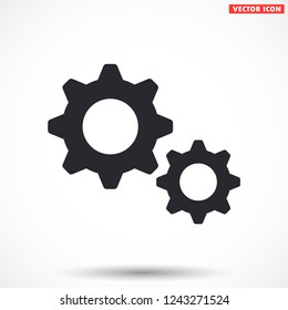settings vector icon 10 eps