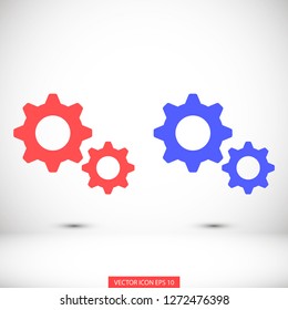 settings vector icon 10 eps