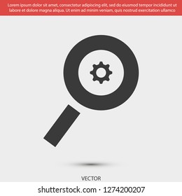 settings vector icon 10 eps