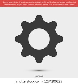 settings vector icon 10 eps