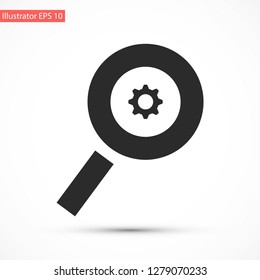 settings vector icon 10 eps