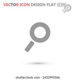 settings vector icon 10 eps , Lorem ipsum Flat design