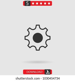 settings vector icon