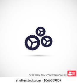 Settings  vector icon 