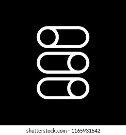 Settings vector icon