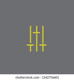 Settings vector icon