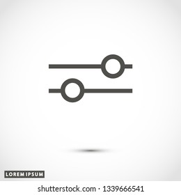 settings vector icon