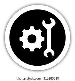  Settings - vector icon