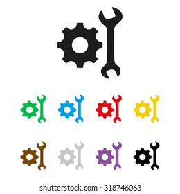 Settings - vector icon