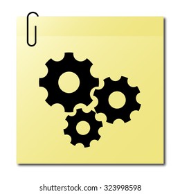  Settings  - vector icon