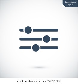 settings  vector icon