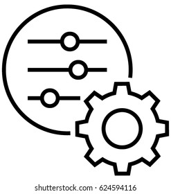 Settings Vector Icon